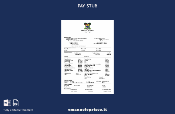 busta paga dei dipendenti del governo statale di Lagos in stile verificato, mode